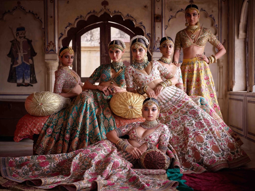 Indian label Sabyasachi creates intricate bridal wear showcasing traditional craftsmanship. Photo: Sabyasachi