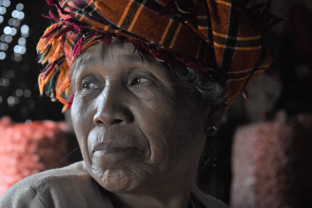 Pa’O farmer Daw May Thant in her house after the harvest. Photo: Robert Bociaga Pa’O farmer Daw May Thant in her house after the harvest. Photo: Robert Bociaga