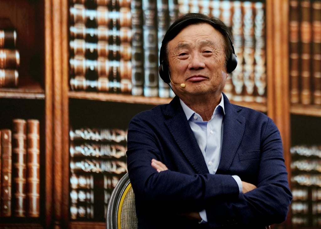 Huawei ‘s founder Ren Zhengfei during a panel discussion at the company headquarters in Shenzhen on June 17, 2019. Photo: Reuters Huawei ‘s founder Ren Zhengfei during a panel discussion at the company headquarters in Shenzhen on June 17, 2019. Photo: Reuters