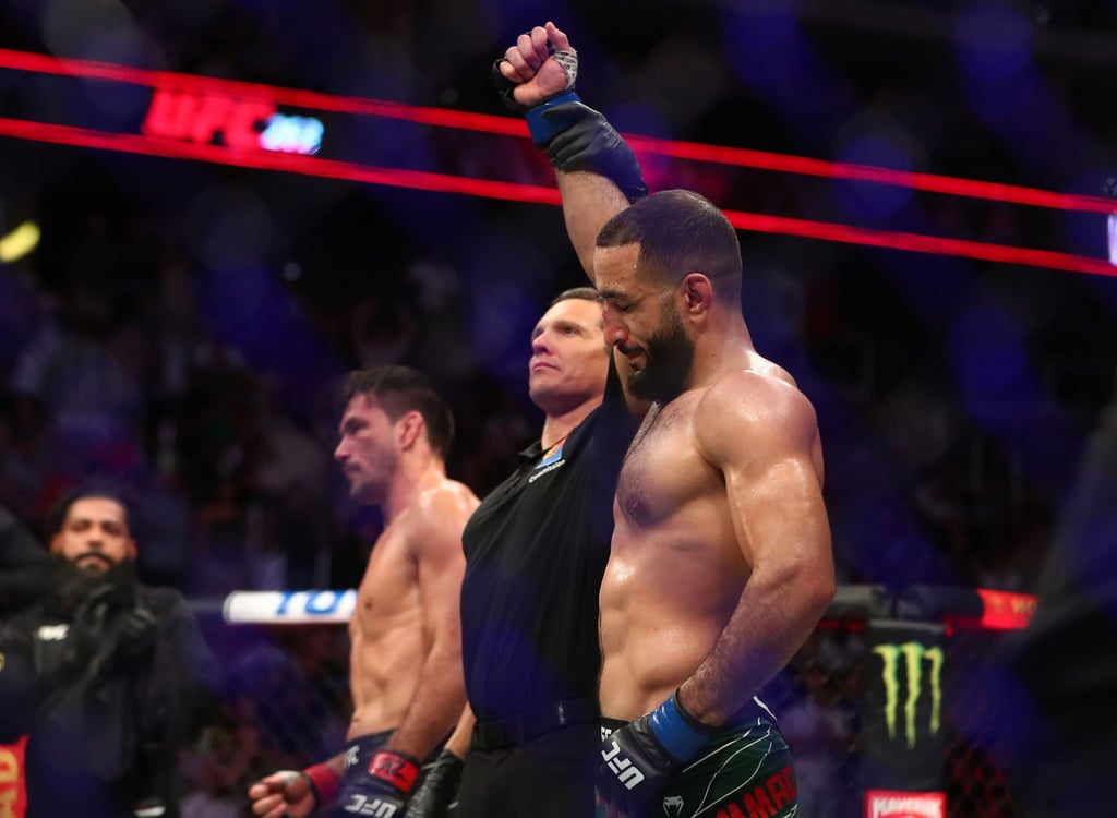 Belal Muhammad is declared the winner by decision against Demian Maia.