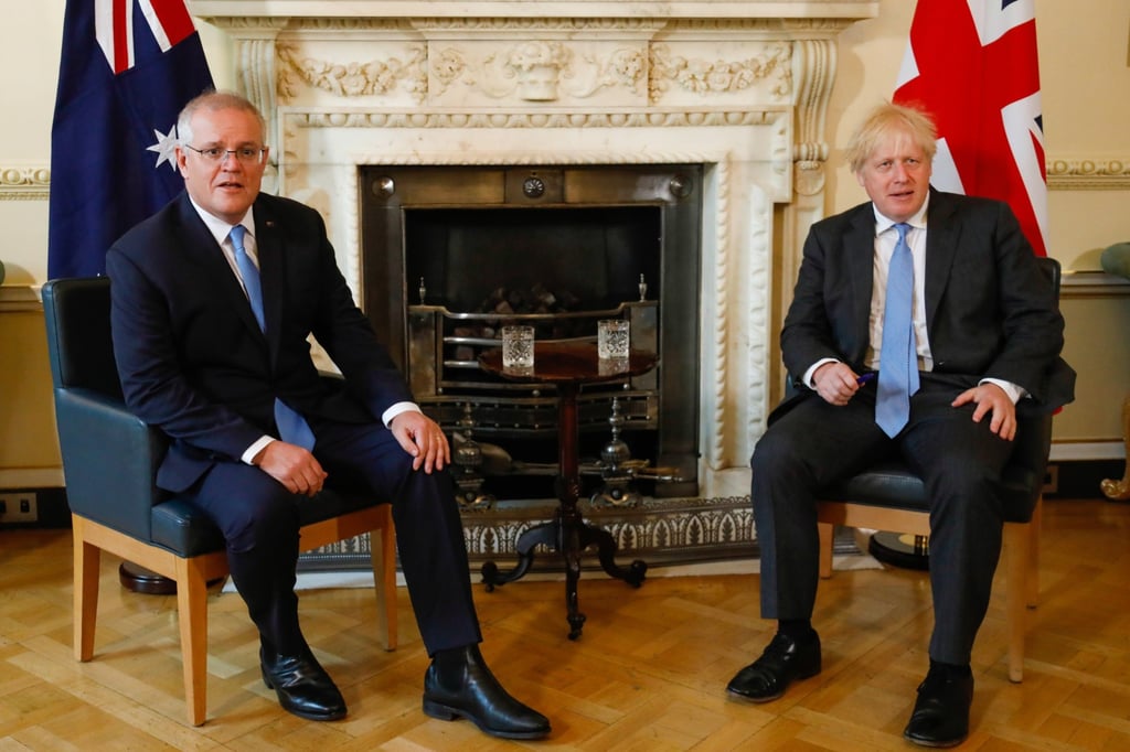 The Australia deal is expected to boost the size of the UK economy by 0.02 per cent over 15 years. Photo: EPA-EFE
