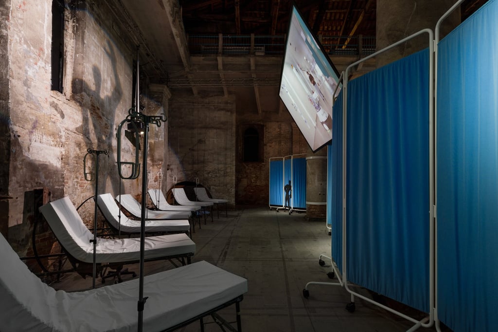 OMA’s “The Hospital of the Future” premiered in May at the Venice Biennale of Architecture. Photo: DSL Studio OMA’s “The Hospital of the Future” premiered in May at the Venice Biennale of Architecture. Photo: DSL Studio
