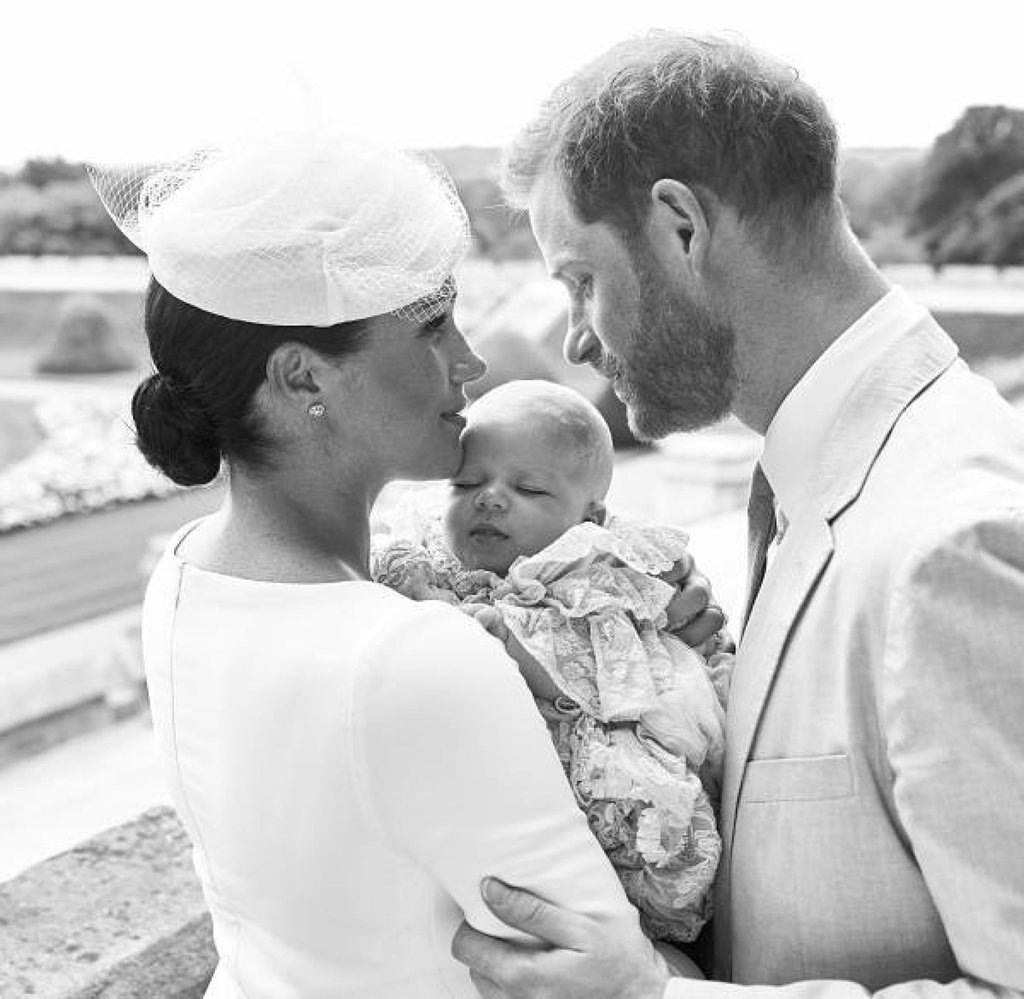 Meghan Markle, Prince Harry and their son Archie Harrison. Photo: @archieharrison.mountbatten/Instagram