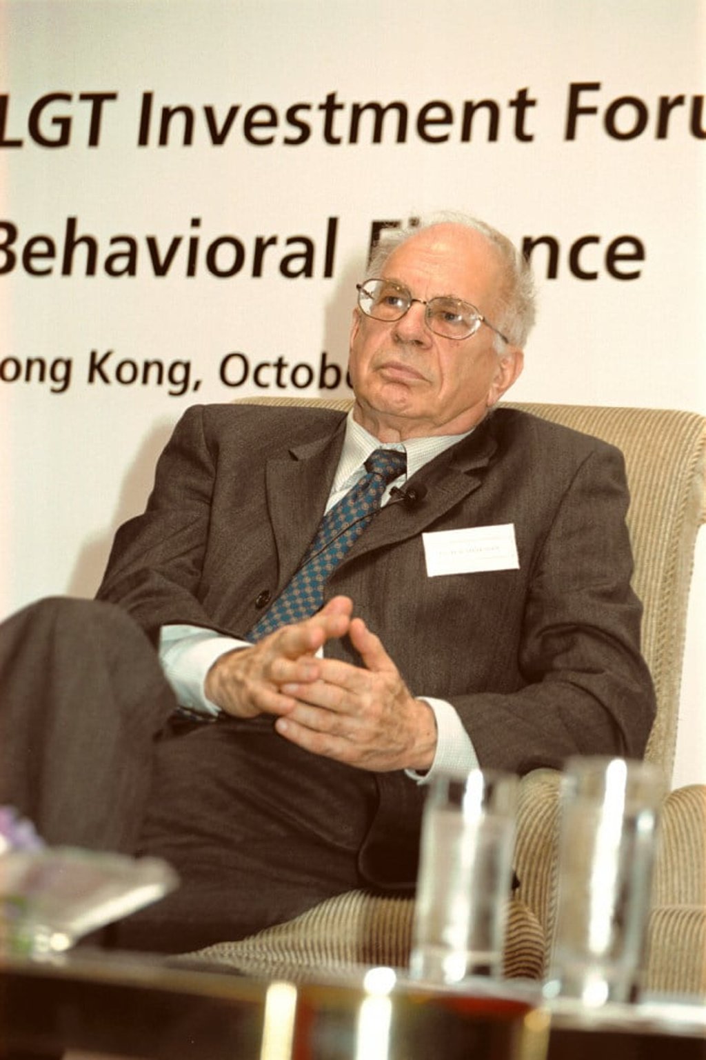 Daniel Kahneman at a conference in Hong Kong in 2004. Photo: Handout Daniel Kahneman at a conference in Hong Kong in 2004. Photo: Handout