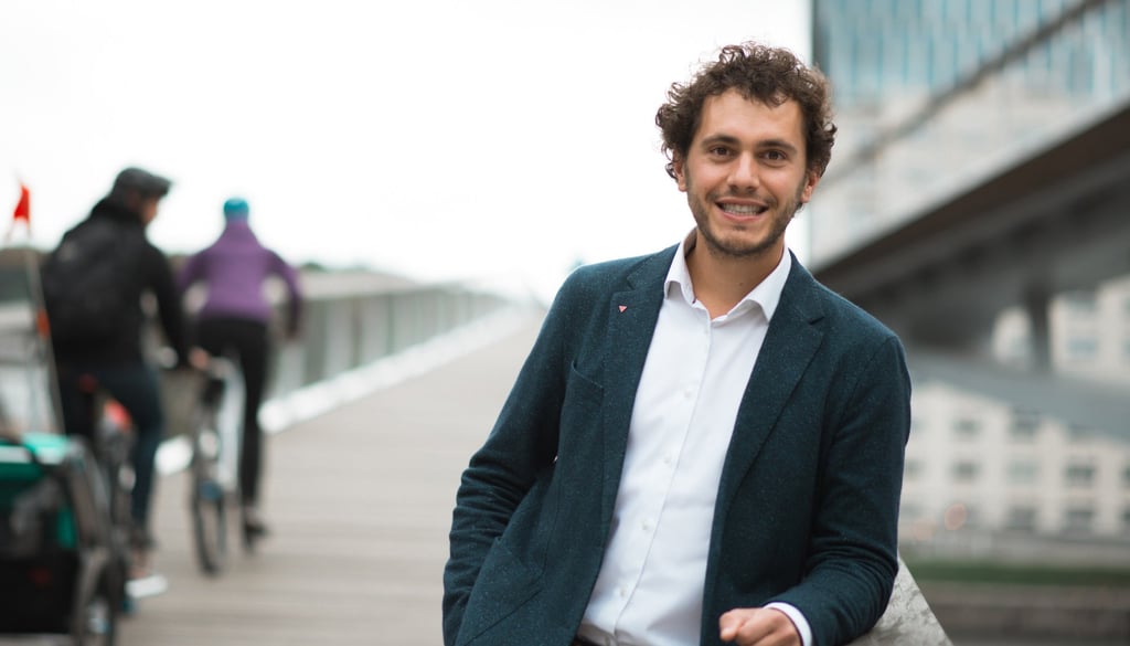 Belgian politician Samuel Cogolati. Photo: Samuel Cogolati