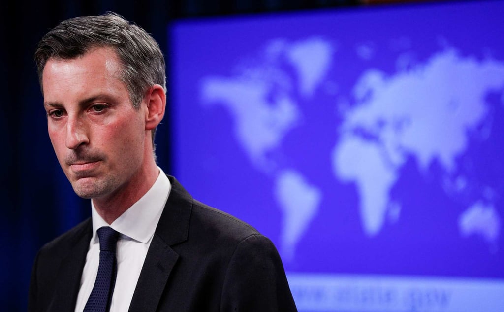 US State Department spokesman Ned Price. Photo: AFP