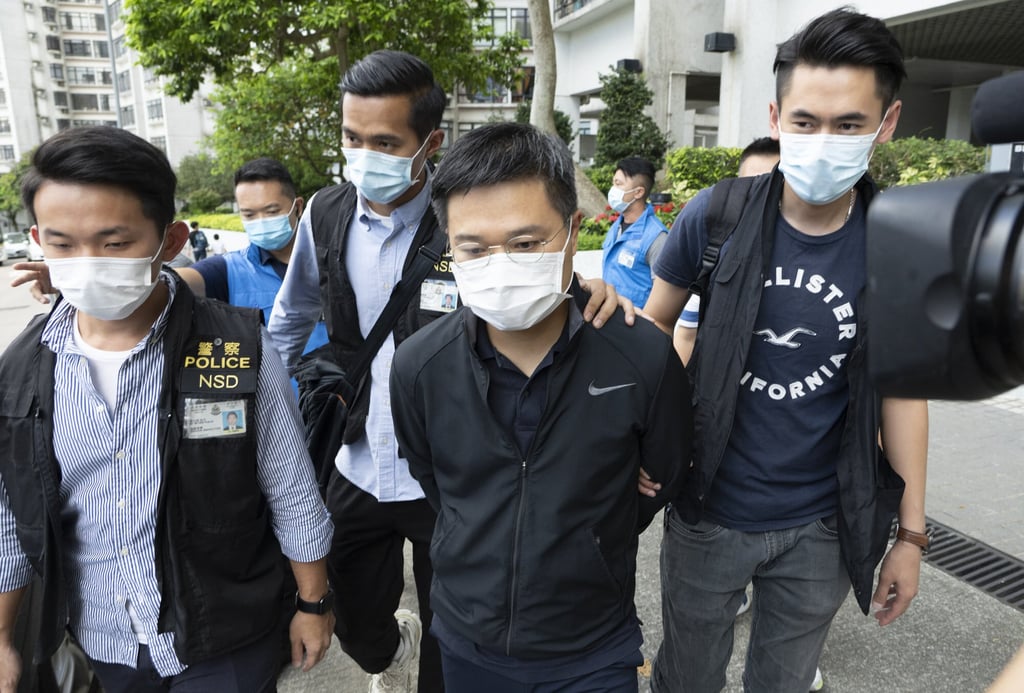 Apple Daily editor-in-chief Ryan Law has been remanded in custody. Photo: Robert Ng Apple Daily editor-in-chief Ryan Law has been remanded in custody. Photo: Robert Ng
