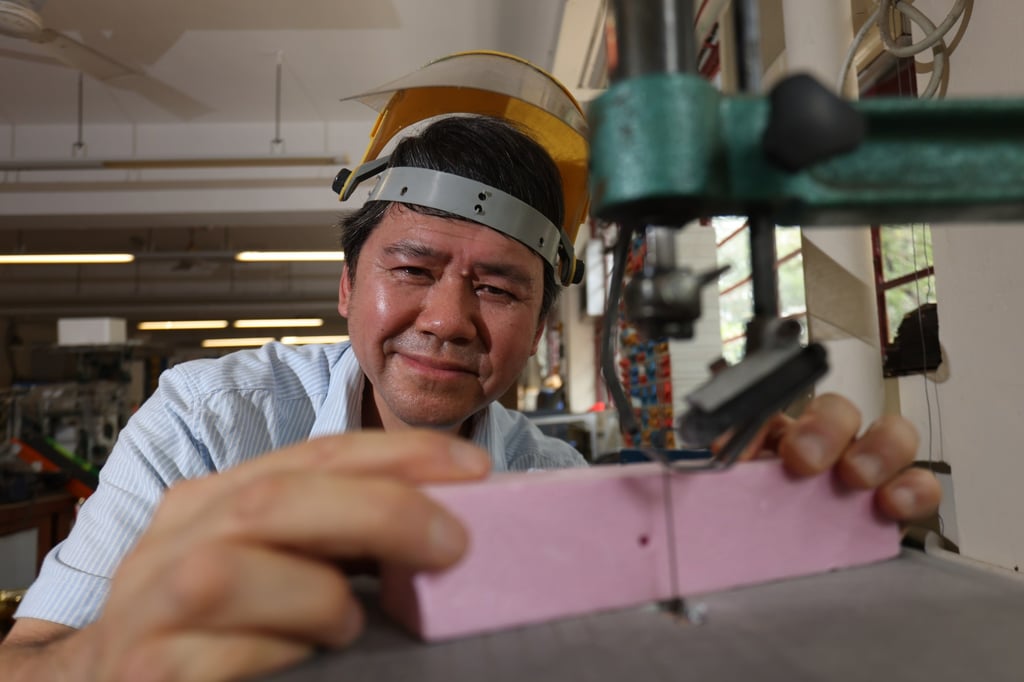The school has 4,000 sq ft of technology learning rooms where Wong and other teachers can guide students. Photo: May Tse