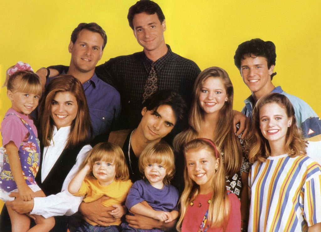 A still of ABC’s TV show Full House, in which twins sisters Mary-Kate and Ashley Olsen shared the role of Michelle Tanner (left). Photo: Handout