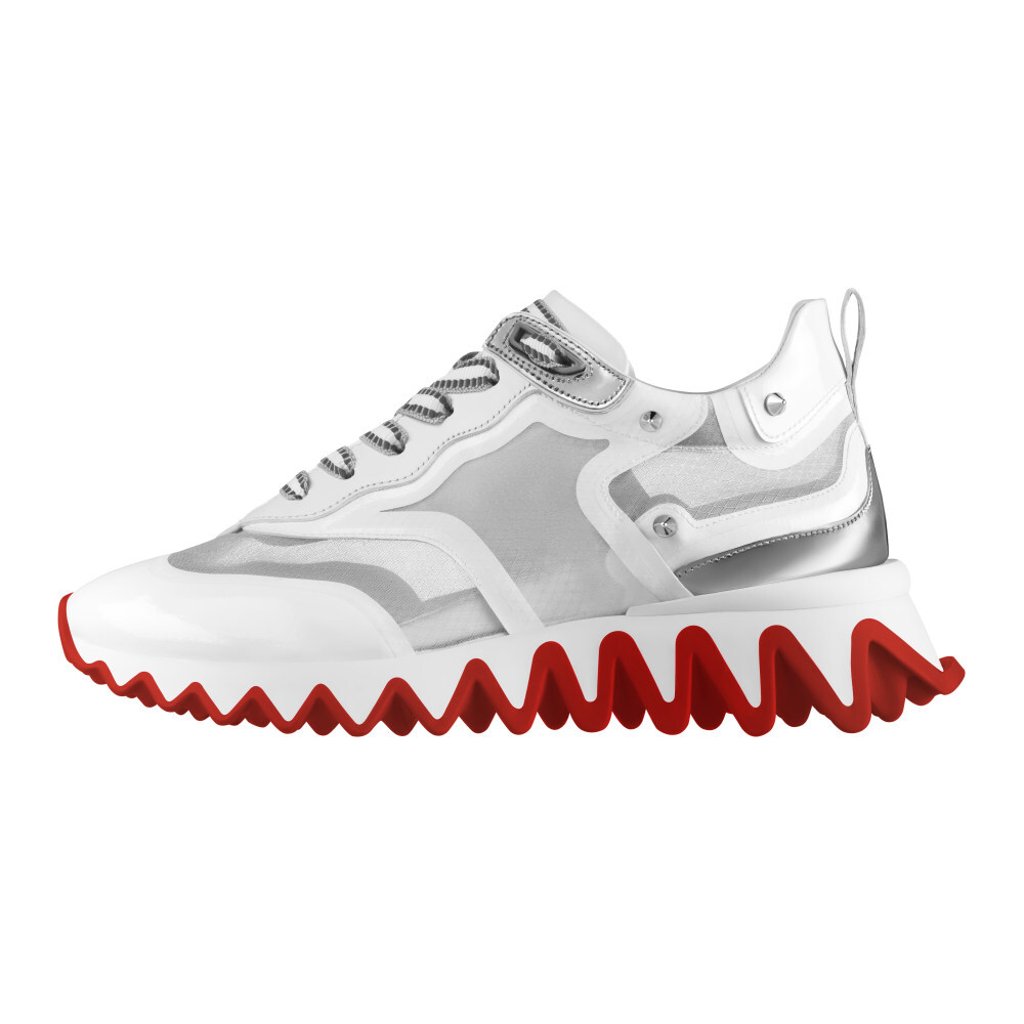 Christian Louboutin’s Sharkina sneakers are head turners to be sure. Photo: Christian Louboutin Christian Louboutin’s Sharkina sneakers are head turners to be sure. Photo: Christian Louboutin