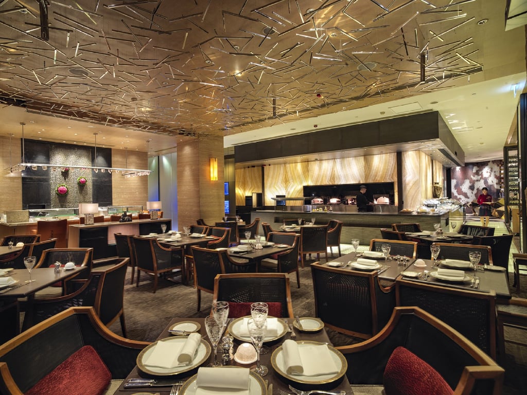 Steakhouses project an aura of discriminating swank and exclusivity. The Kitchen steakhouse at the Grand Lisboa in Macau. Photo: Grand Lisboa Macau