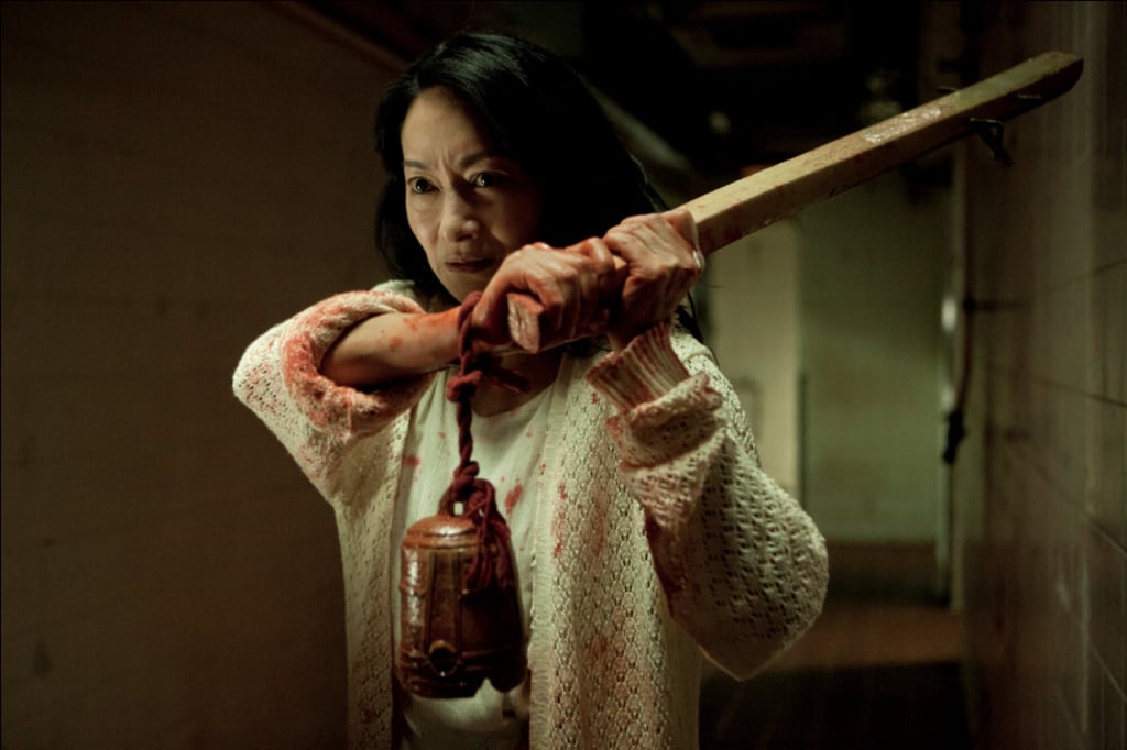 Kara Hui Ying-hung in a still from Rigor Mortis. Kara Hui Ying-hung in a still from Rigor Mortis.
