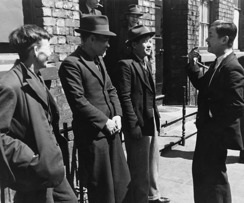 A group of Chinese seamen outside a Chinese hostel in Liverpool, May 1942. Hundreds of Chinese seamen were rounded up in the city in 1945 and 1946 and deported. Photo: Getty Images A group of Chinese seamen outside a Chinese hostel in Liverpool, May 1942. Hundreds of Chinese seamen were rounded up in the city in 1945 and 1946 and deported. Photo: Getty Images