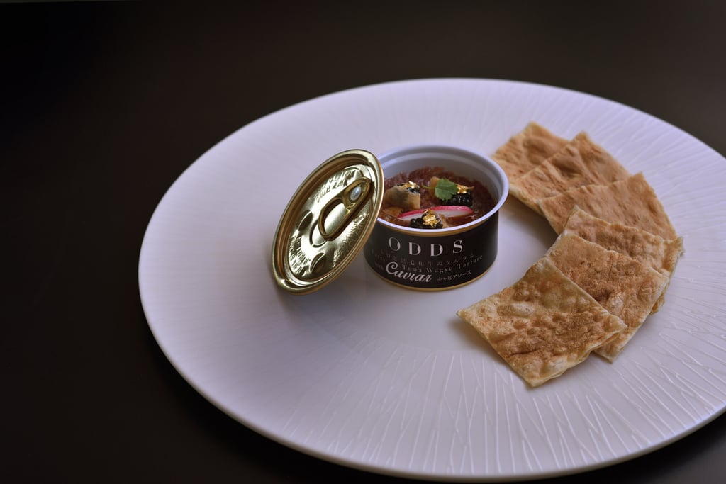 Fatty tuna and Wagyu tartare with caviar. Photo: Odds Fatty tuna and Wagyu tartare with caviar. Photo: Odds
