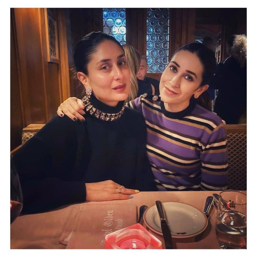 Kareena Kapoor Khan and Karisma Kapoor. Photo: @therealkarismakapoor/Instagram