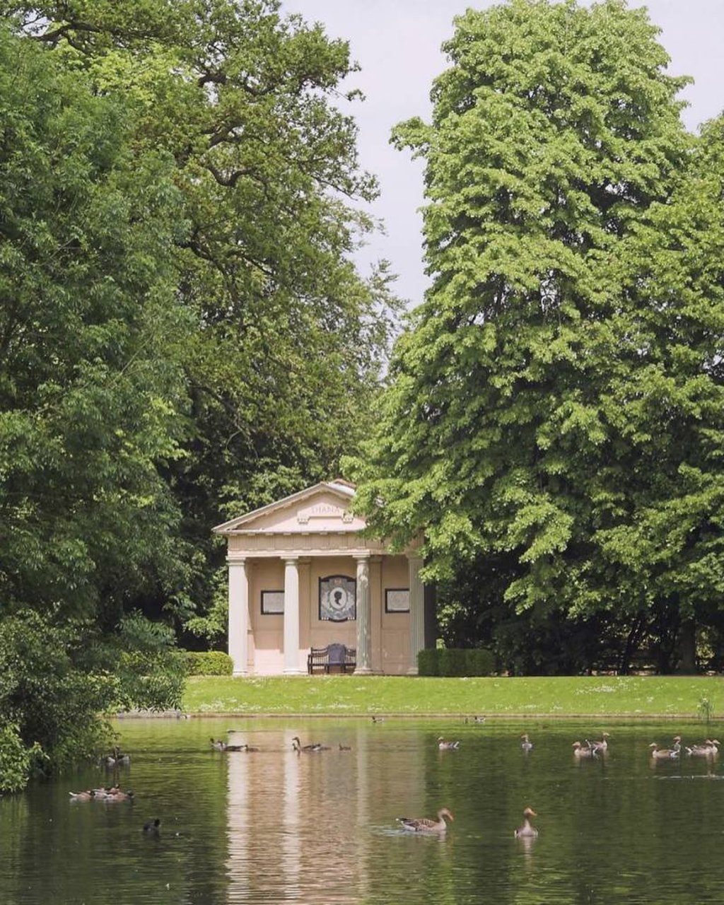 Princess Diana’s grave at Althorp. Photo: @althorphouse/Instagram
