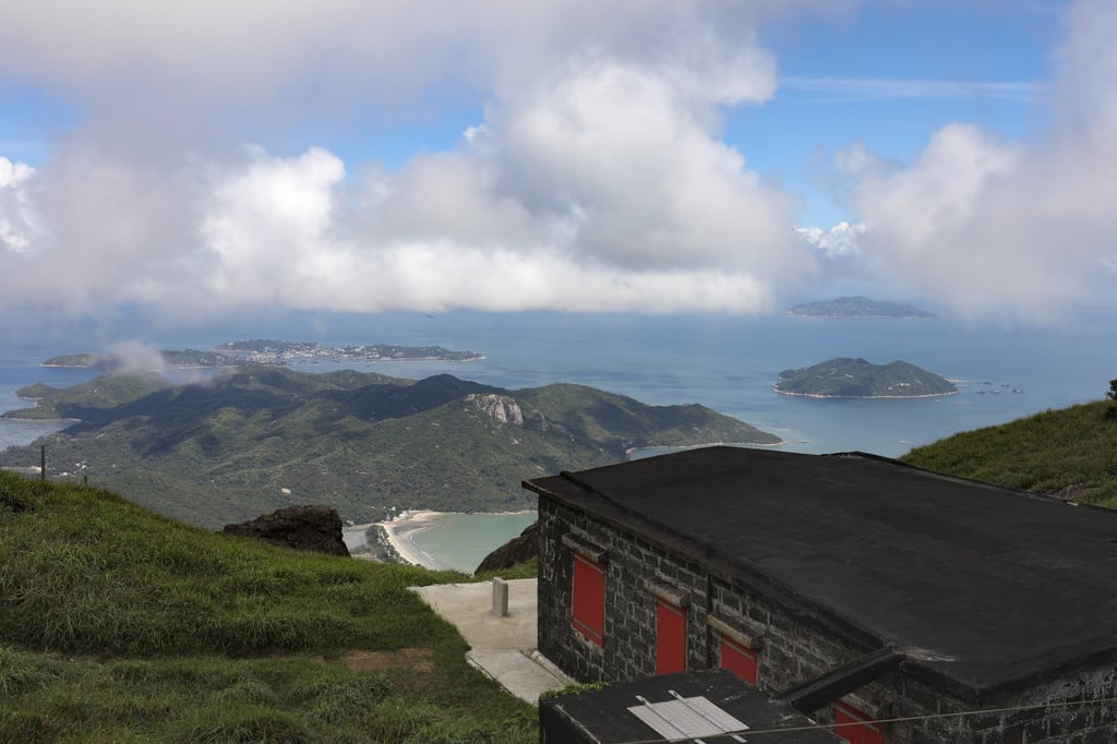 A mountain cabin on Lantau Island overlooking Pui O. Photo: James Wendlinger