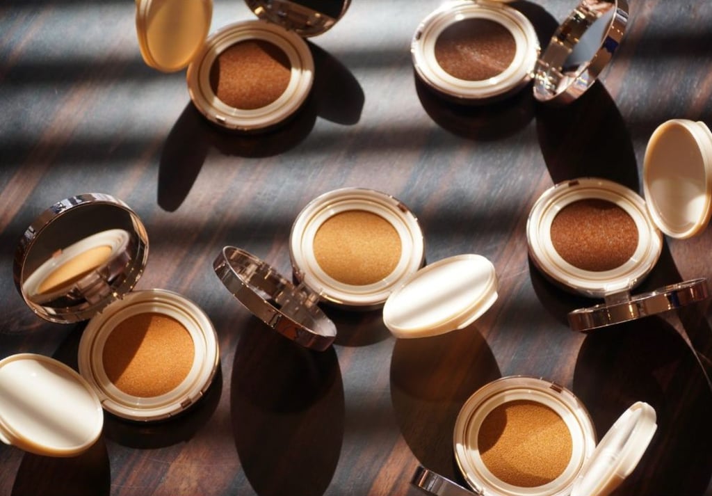 Ultra 7 Brightening Foundation Cushion compacts from Dr. Gio Cosmetics.