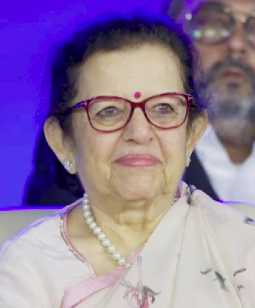 Purnima Dalal, mother of Nita Ambani. Photo: YouTube