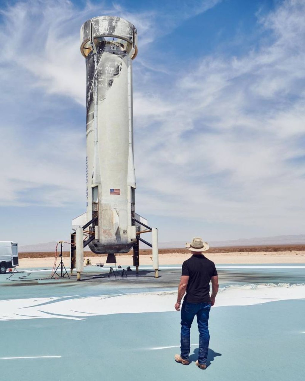 Jeff Bezos has a penchant for unusual adventures. Photo: @jeffbezos/Instagram Jeff Bezos has a penchant for unusual adventures. Photo: @jeffbezos/Instagram