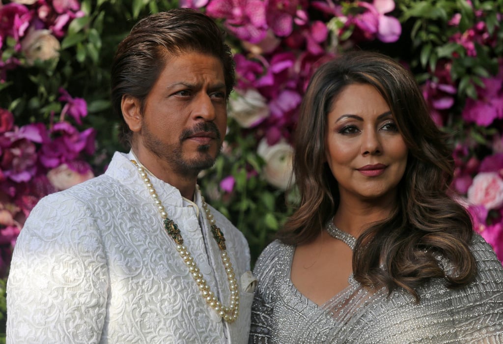 Bollywood actor Shah Rukh Khan and his wife Gauri. Photo: Reuters