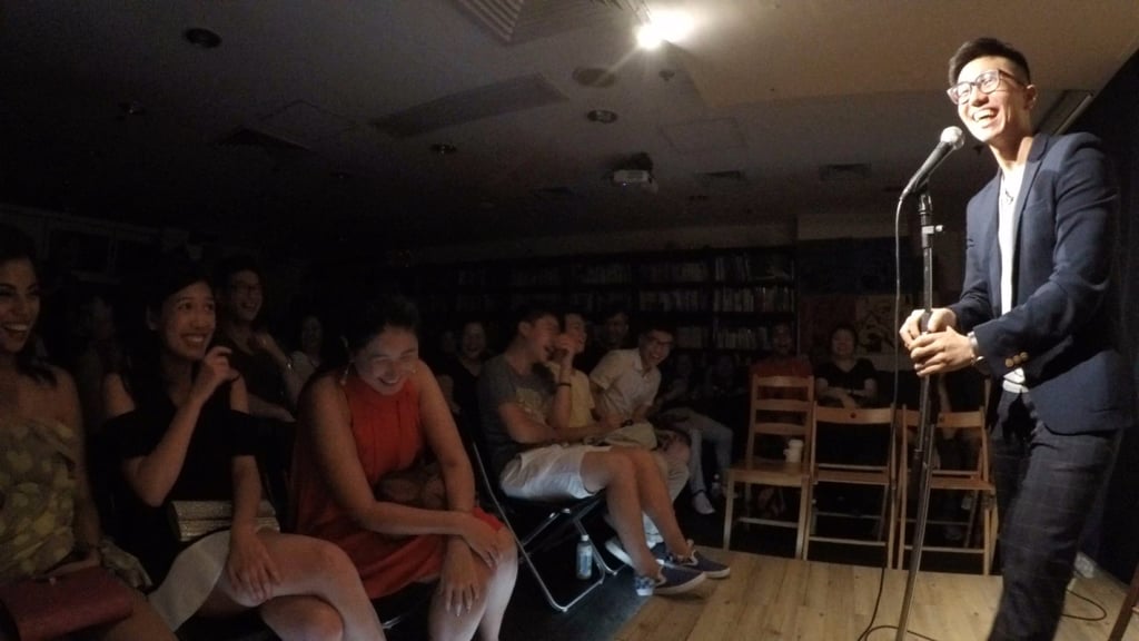 Chan performs at Think Show in Hong Kong. Photo courtesy of Tim Chan Chan performs at Think Show in Hong Kong. Photo courtesy of Tim Chan