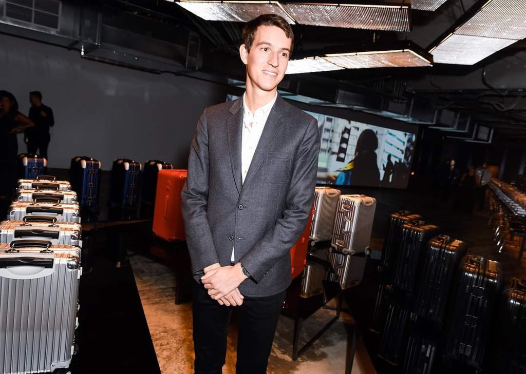 His four years at Rimowa have left no doubt that Alexandre has the vision to modernise a stiff legacy brand. Photo: @alexandrearnault