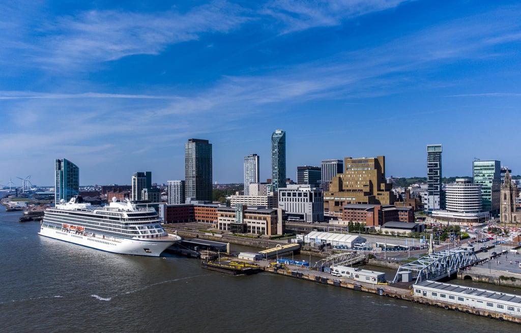 The waterfront and docks in Liverpool. Photo: Getty Images