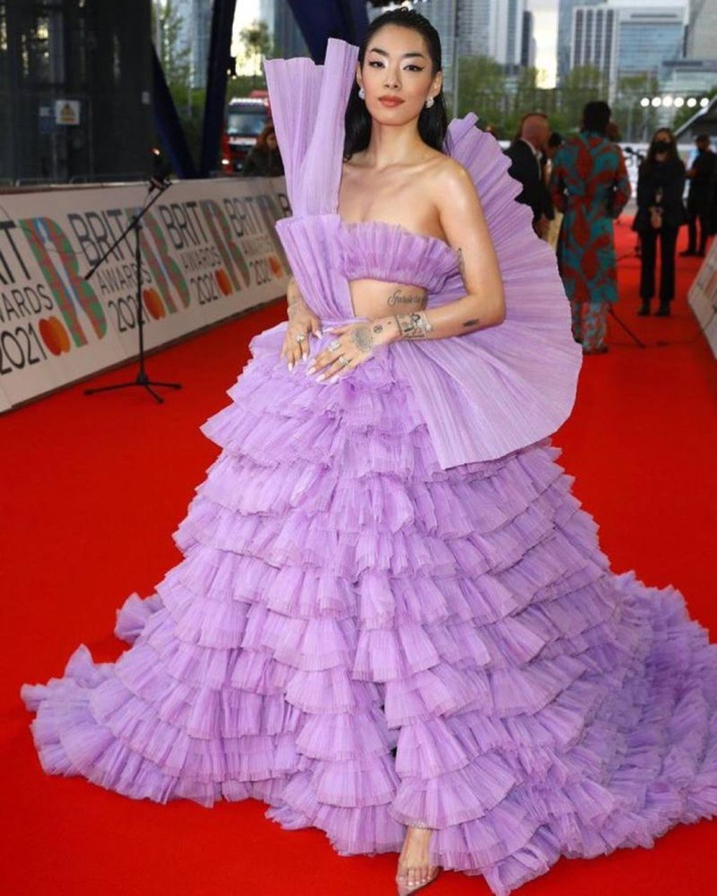 Rina Sawayama was nominated for the rising star award at the Brits 2021. Photo: @rinasonline/Instagram Rina Sawayama was nominated for the rising star award at the Brits 2021. Photo: @rinasonline/Instagram