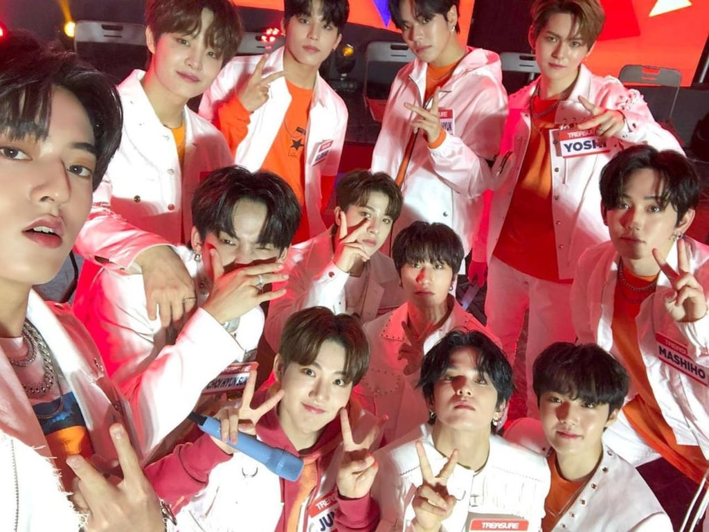 The Treasure members have been filming content for their online reality show Treasure Map all throughout 2021. Photo: yg_treasure_official/Instagram