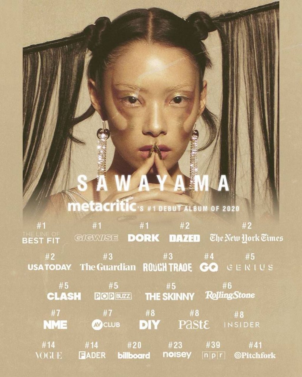 Rina Sawayama’s self-titled album has garnered positive reviews from critics. Photo: @rinasonline/Instagram Rina Sawayama’s self-titled album has garnered positive reviews from critics. Photo: @rinasonline/Instagram