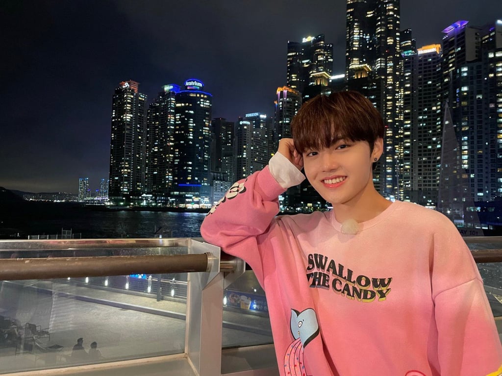 Doyoung, member of K-pop group Treasure, has tested positive for Covid-19. Photo: @treasuremembers/Twitter