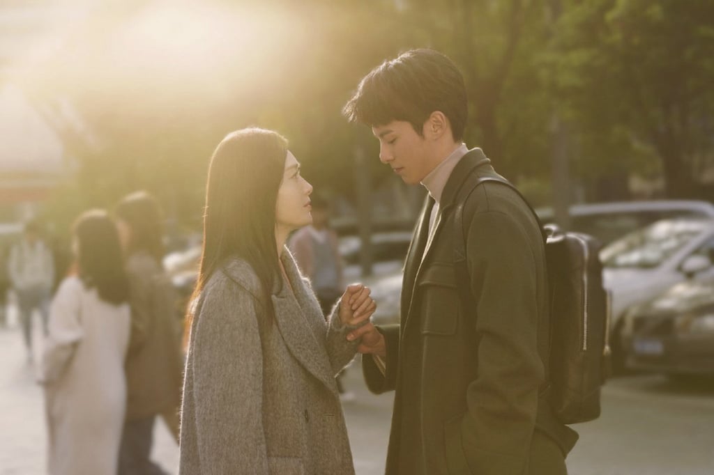 Qin (left) as Shen Ruoxin and Wang as Qi Xiao in a scene from The Rational Life. Photo: Netflix