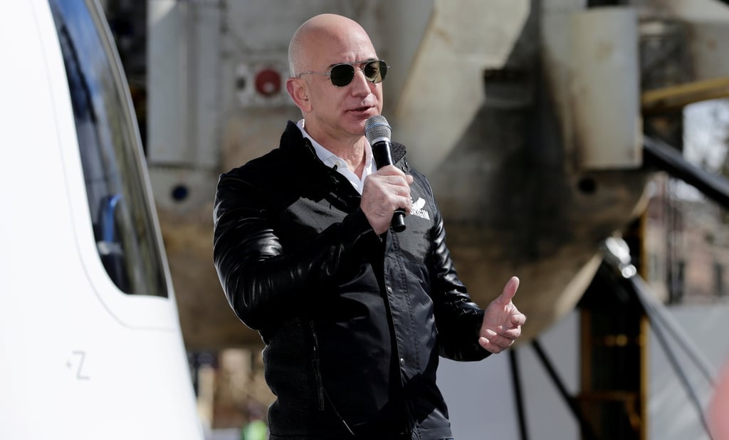 Amazon and Blue Origin founder Jeff Bezos. Photo: Reuters