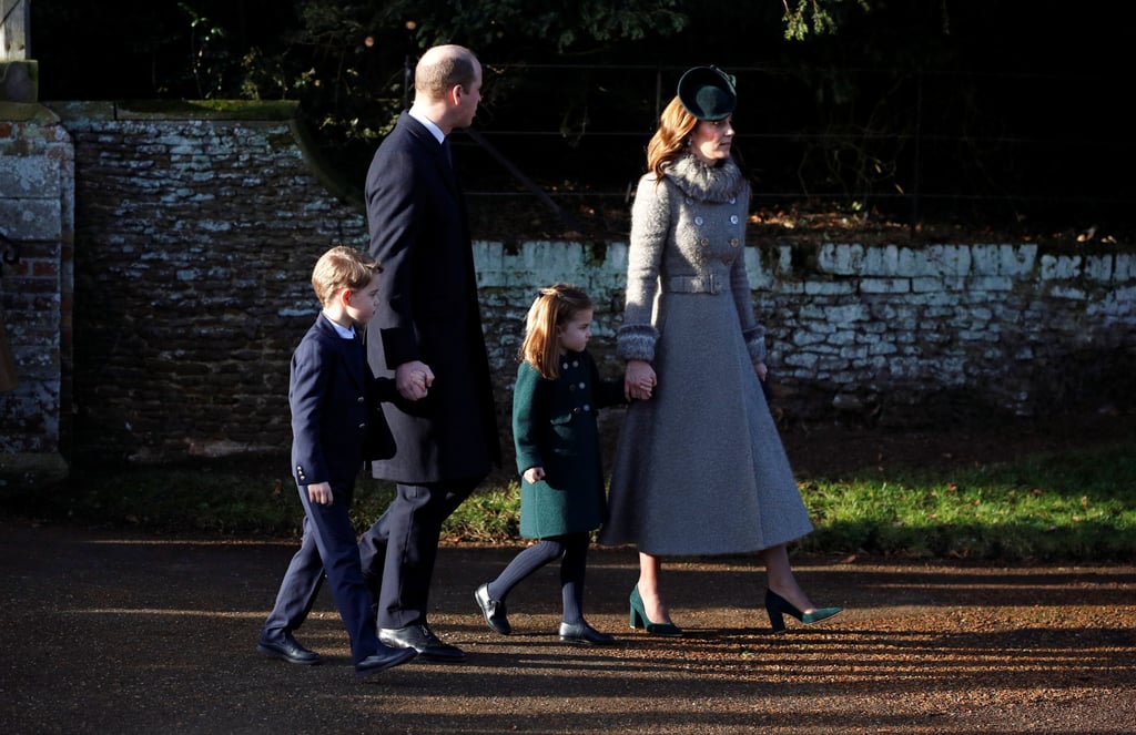 Britain’s Prince William and Catherine, Duchess of Cambridge, with their children Prince George and Princess Charlotte, leave St Mary Magdalene’s church after the Royal Family’s Christmas Day service on the Sandringham estate in eastern England, on December 25, 2019. Photo: Reuters