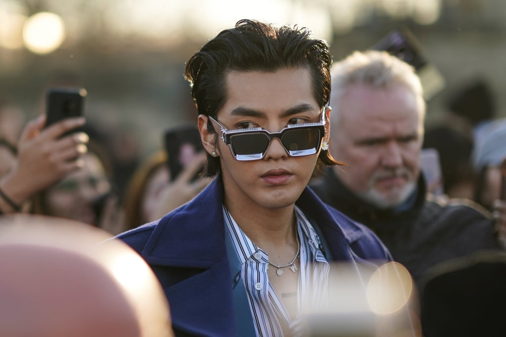 Kris Wu outside the venue of a Louis Vuitton show during Paris Fashion Week in January 2020. The brand has suspended him as an ambassador. Photo: Edward Berthelot/Getty Images Kris Wu outside the venue of a Louis Vuitton show during Paris Fashion Week in January 2020. The brand has suspended him as an ambassador. Photo: Edward Berthelot/Getty Images