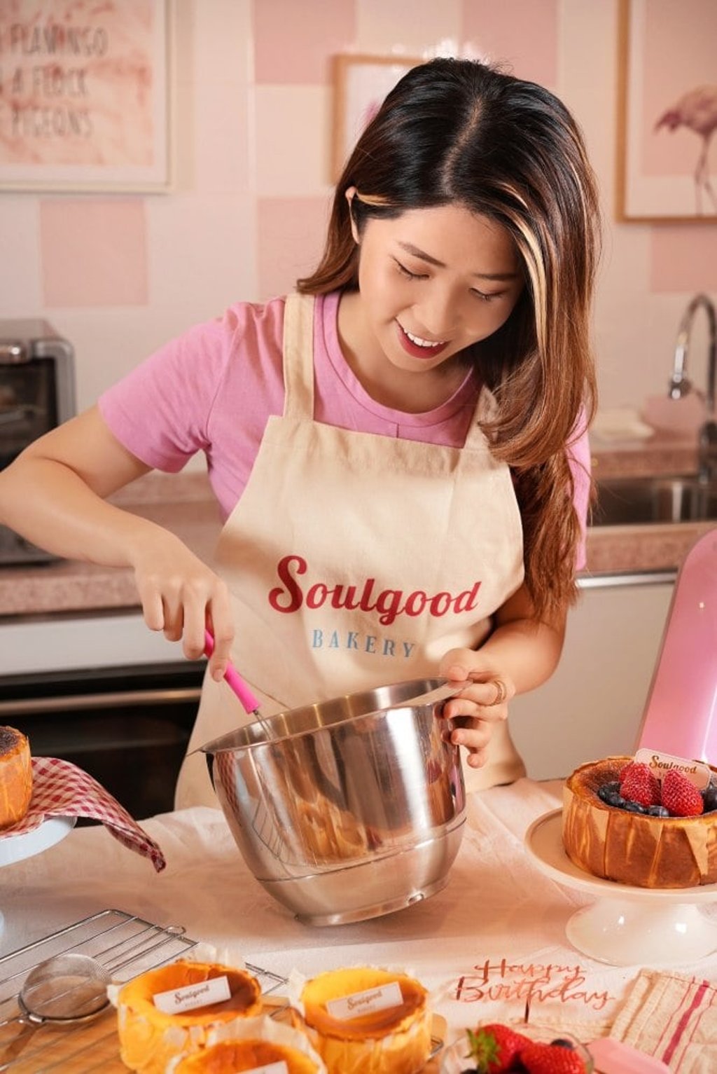 Anjaylia Chan Ho-yi chose the name Soulgood Bakery as a way to “connect my good food with good souls”. Anjaylia Chan Ho-yi chose the name Soulgood Bakery as a way to “connect my good food with good souls”.