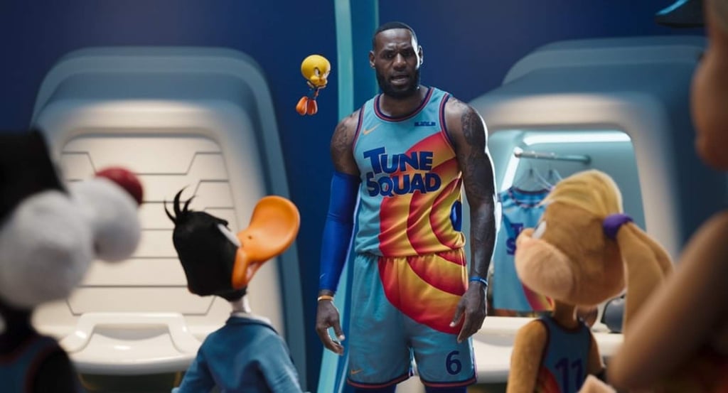 LeBron James in Space Jam: A New Legacy. Photo: Warner Bros. Entertainment Inc.