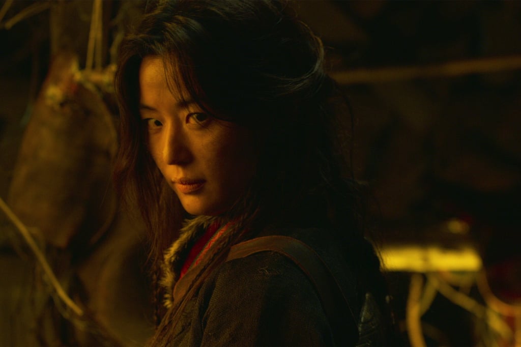 Jeon Ji-hyun in a still from Kingdom: Ashin of the North. Photo: Netflix.