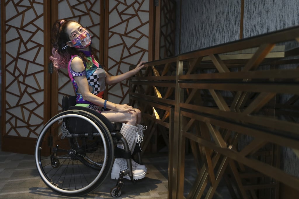 Chung normally wears T-shirts and exercise trousers. Photo: Edmond So