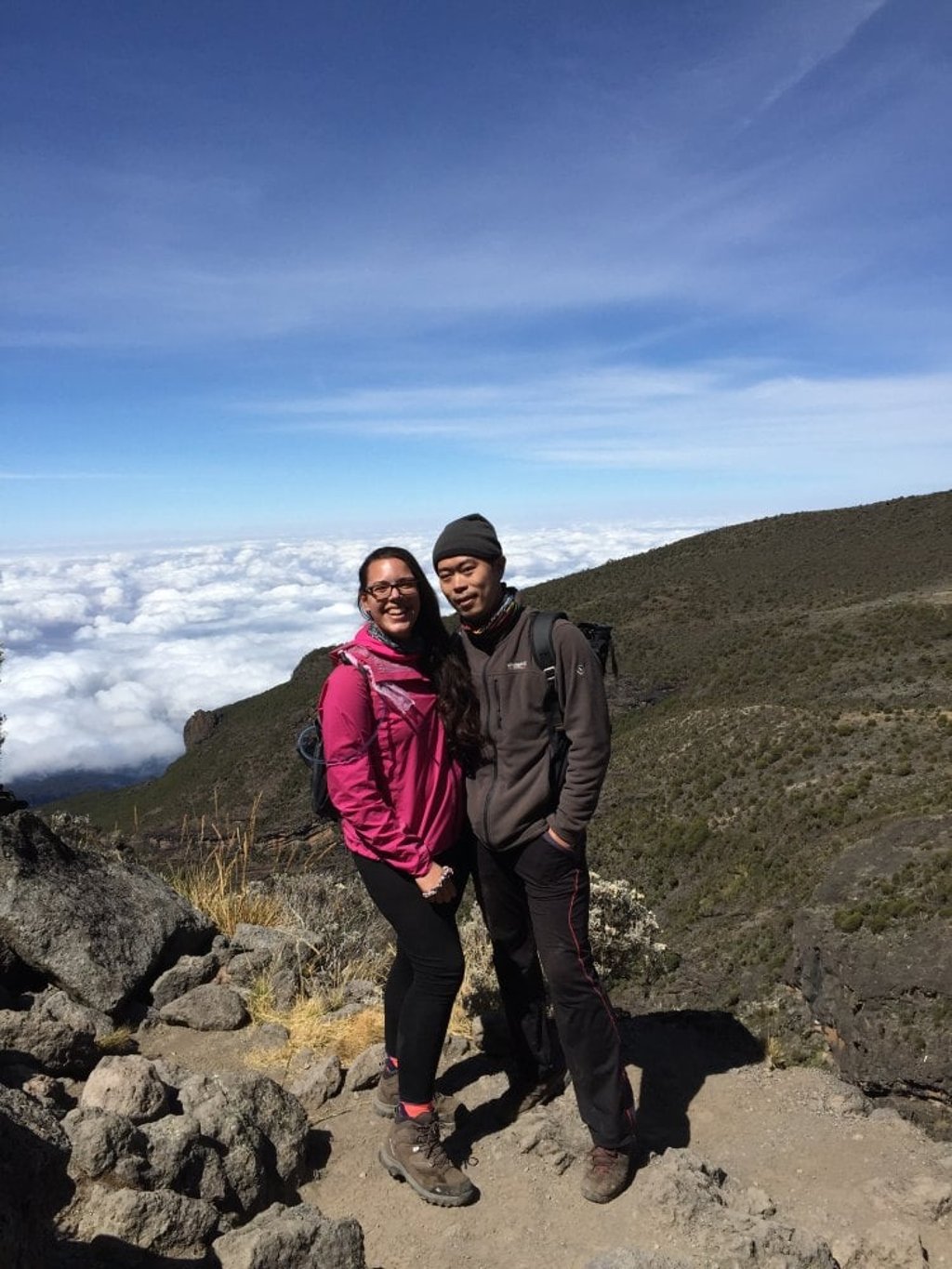 Miller Xu and Mariane Edith Thuillier of Shanghai-based M2 Adventure. Photo: M2 Adventure