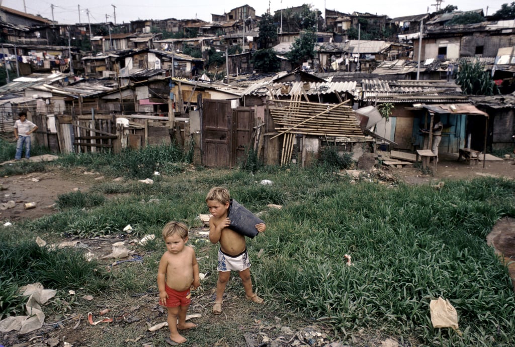 A favela or shanty town in the heart of São Paulo, Brazil, the city where Almeida was born. Photo: Getty Images