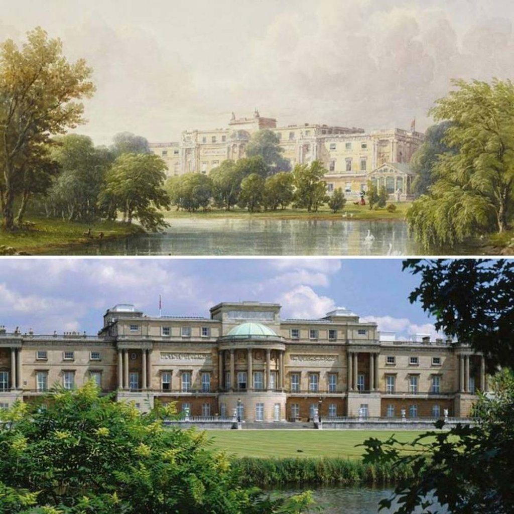 Buckingham Palace. Photos: @theroyalfamily/Instagram