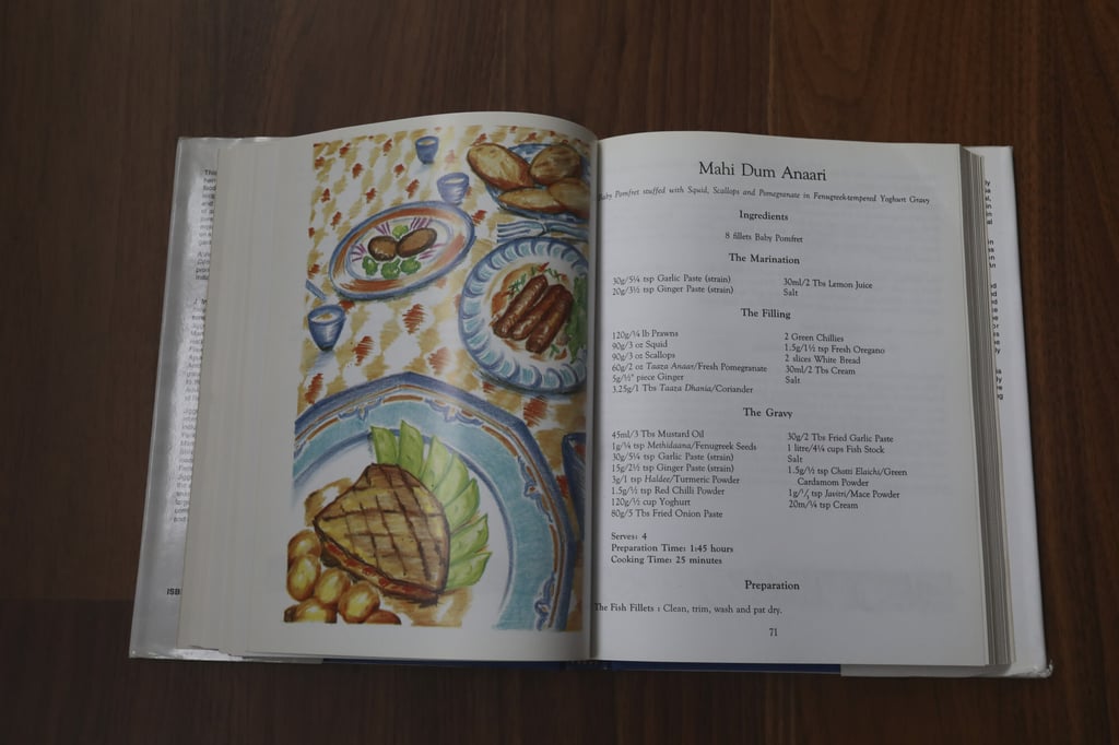 A page from Daawat by Jiggs Kalra. Photo: Jonathan Wong