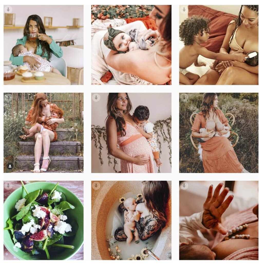 Photos breastfeeding mothers posted to Instagram with the hashtag #ittasteslikelove as part of a campaign to normalise nursing in public in Hong Kong. Photo: Instagram Photos breastfeeding mothers posted to Instagram with the hashtag #ittasteslikelove as part of a campaign to normalise nursing in public in Hong Kong. Photo: Instagram