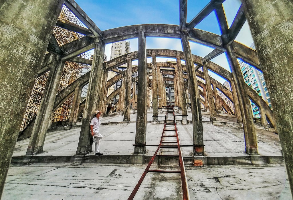 The iconic roof of Hong Kong’s old State Theatre. Photo: P.H. Yang The iconic roof of Hong Kong’s old State Theatre. Photo: P.H. Yang