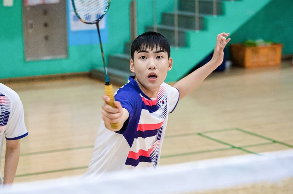 Tang Joon-sang in Racket Boys. Photo: Netflix