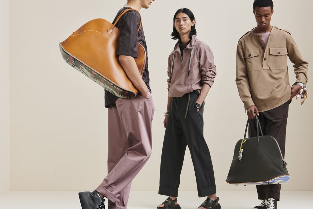The Hermès spring/summer 2022 men’s collection show how the brand has continued to innovate during the pandemic. Photo: Hermès