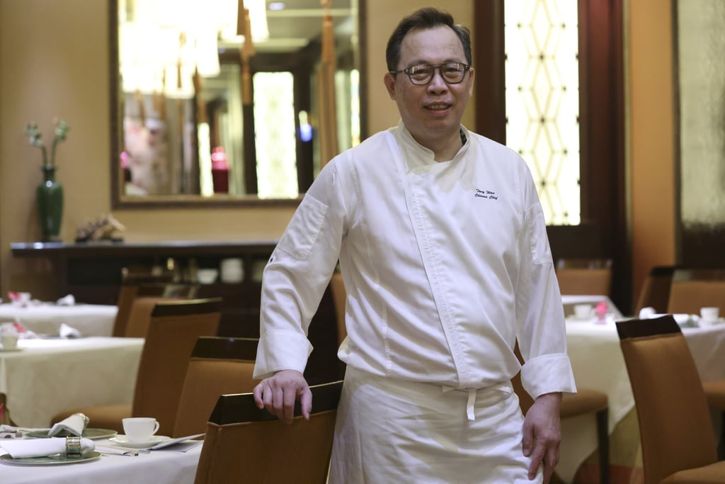 Conrad Hotel executive Chinese chef Tony Wan Chung-yiu. Photo: May Tse Conrad Hotel executive Chinese chef Tony Wan Chung-yiu. Photo: May Tse
