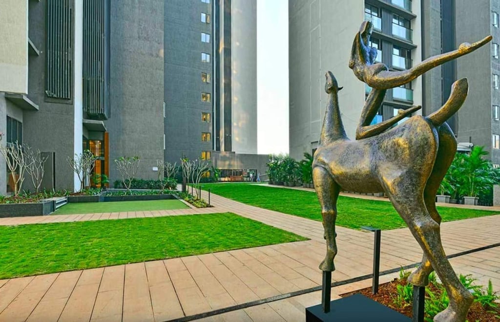 The green outside Rustomjee Paramount. Photo: Rustomjee